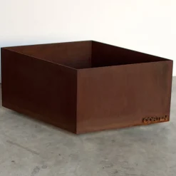 Marco Gaviraghi Calloni 89,1 Portavaso in acciaio corten> Cachepot E Portavasi