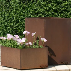 Marco Gaviraghi Calloni 89,1 Portavaso in acciaio corten><noscript><img width=