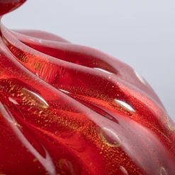 Officine di Murano 1295 1950 Set di 3 vasi policromi con bolle d'oro><noscript><img width=