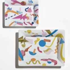 Grand Tour by Vito Nesta Alchimie set di posacenere e svuotatasche con decoro astratto><noscript><img width=