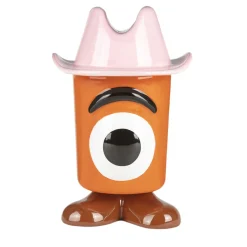 Andrea Maestri Alfonso Contenitore arancione> Vasi Figurativi