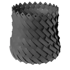 Pinetti Almeria Grigio scuro Cestino medio> Ceste