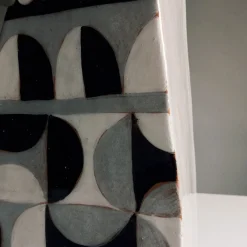 Chiara Berta Alzata Mediterranea Grande Grigia #2> Centrotavola