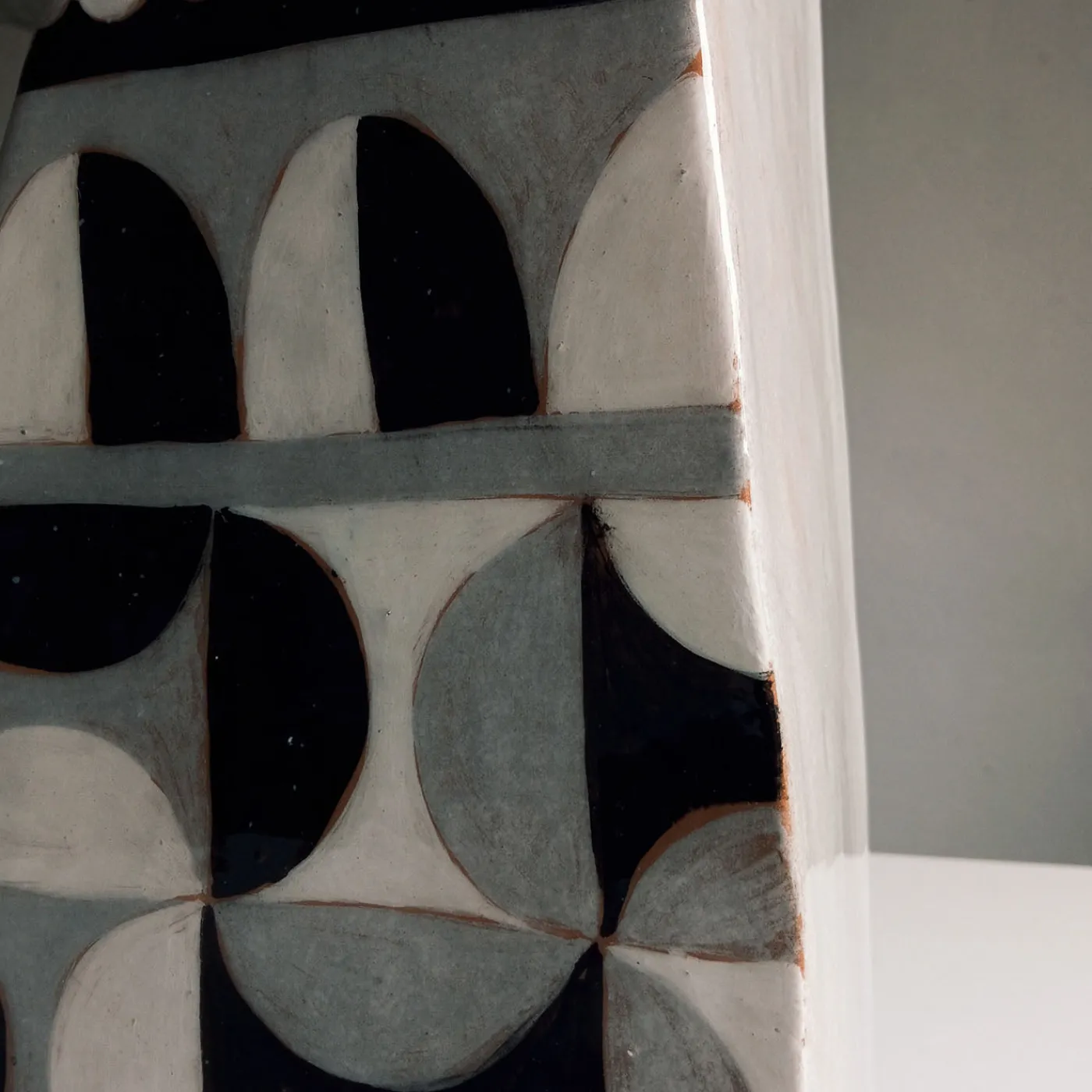 Chiara Berta Alzata Mediterranea Grande Grigia #2> Centrotavola