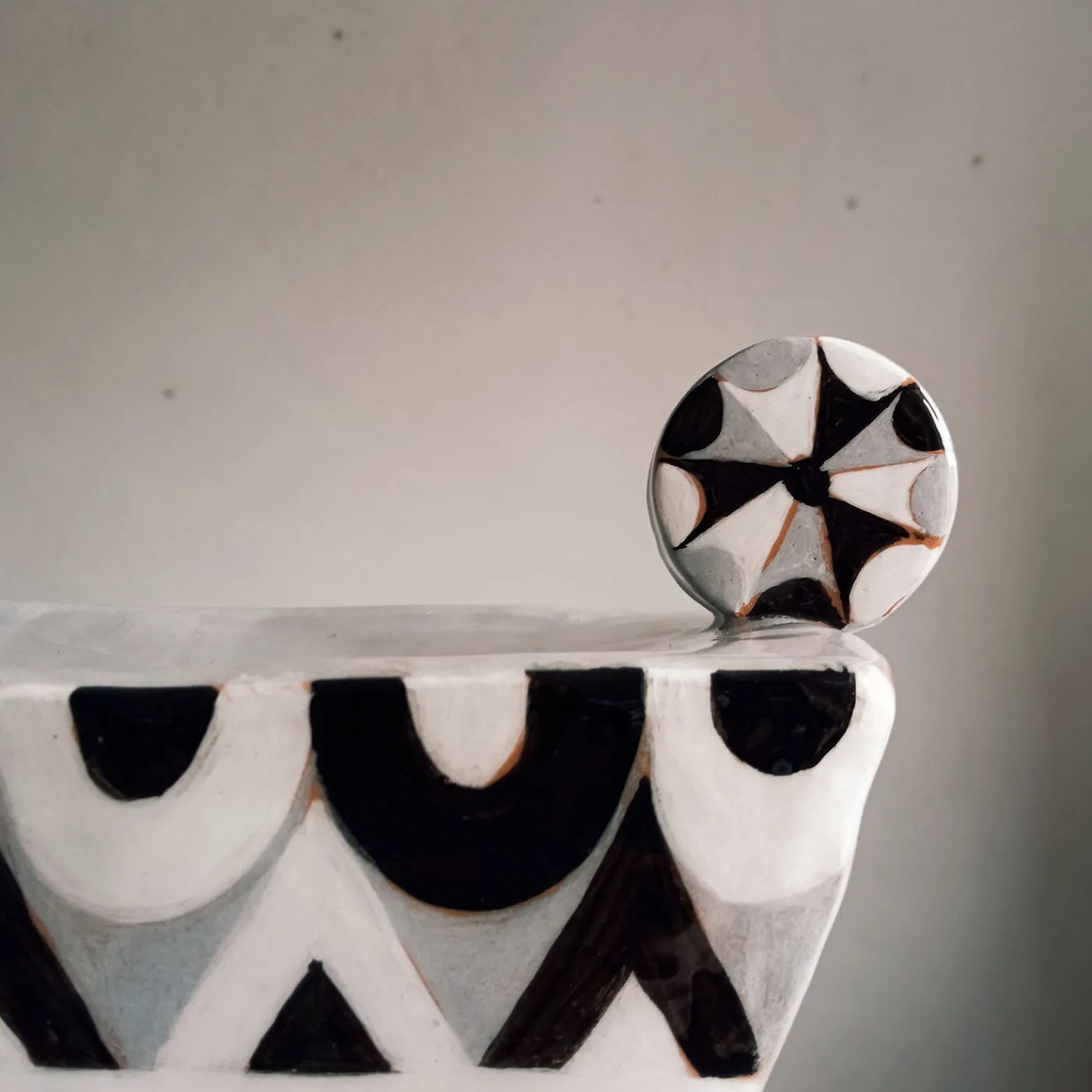 Chiara Berta Alzata Mediterranea Grande Grigia #2> Centrotavola