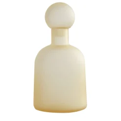 Morica Design Ampolla in vetro acidato color ambra> Bottiglie Decorative