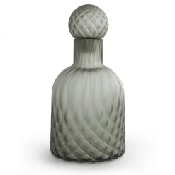 Morica Design Ampolla in vetro acidato color grigio effetto balloton><noscript><img width=