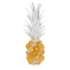 VGnewtrend Ananas piccolo in cristallo ambrato> Statuine