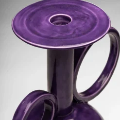 Paolo Santangelo Anfora alta in ceramica Algoritmo Cardinal Purple> Anfore
