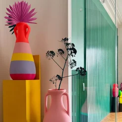 Pop Pot Anfora Cornelia XXL Multicolore #2> Anfore