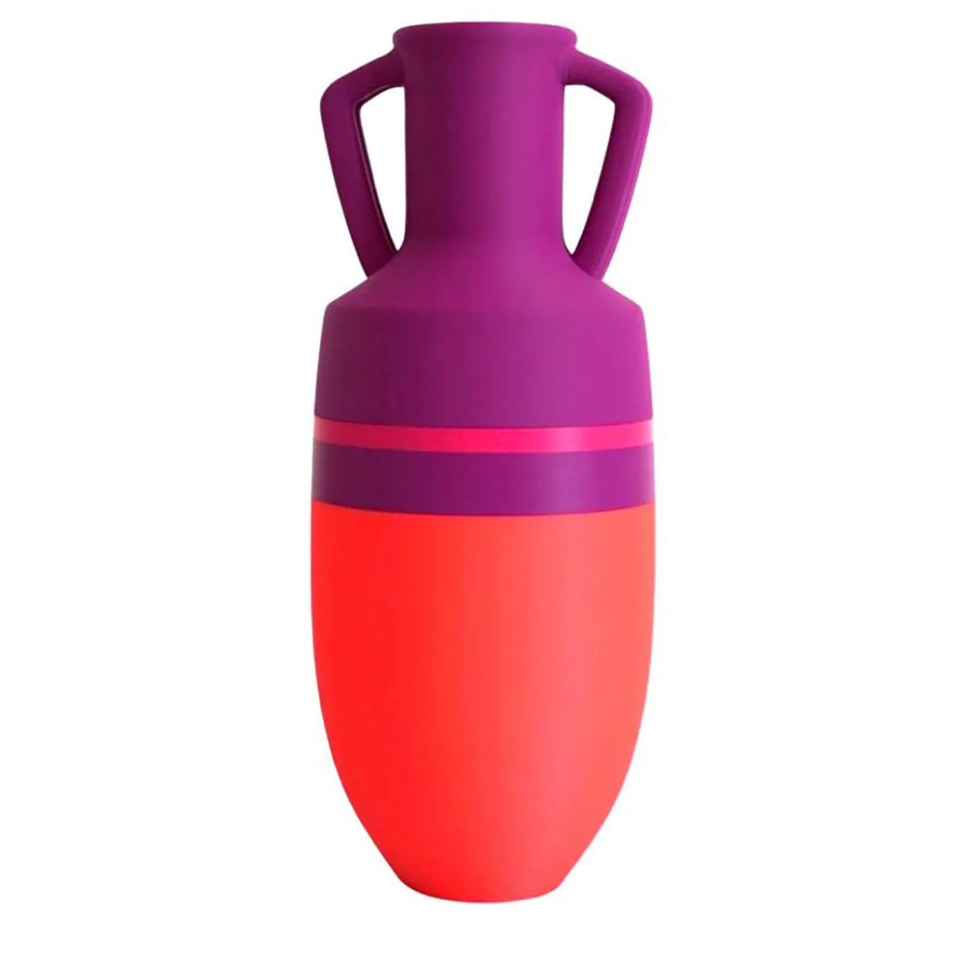 Pop Pot Anfora Ottaviano XL Arancione Viola e Fucsia> Anfore