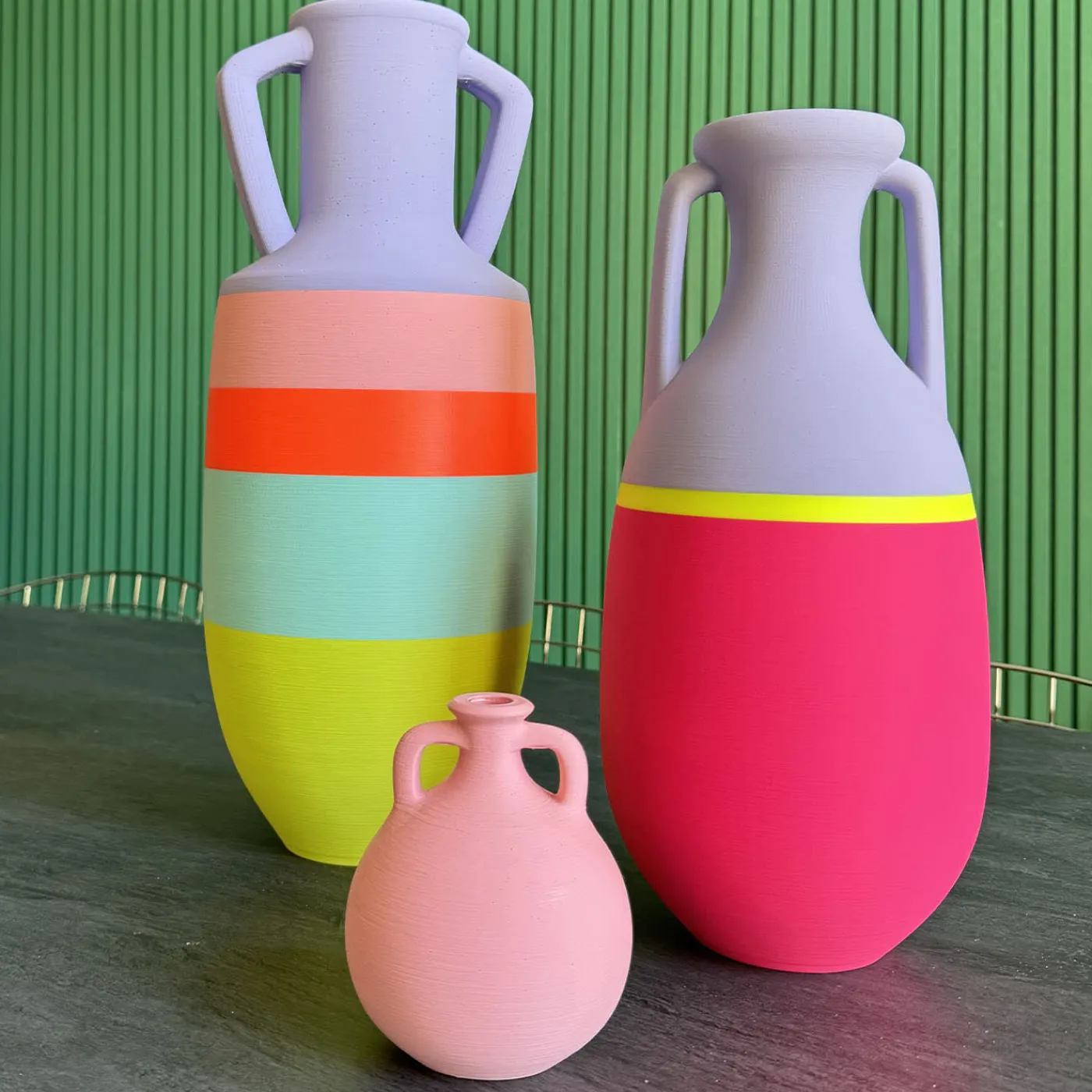 Pop Pot Anfora Ottaviano XL Multicolore> Anfore