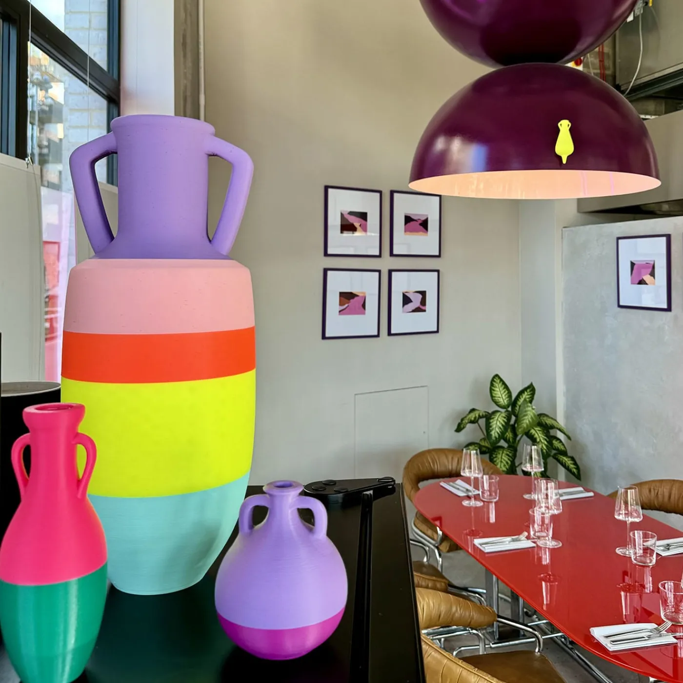 Pop Pot Anfora Ottaviano XL Multicolore> Anfore