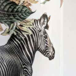 Grand Tour by Vito Nesta Animalia Vaso cilindrico in porcellana con zebra><noscript><img width=