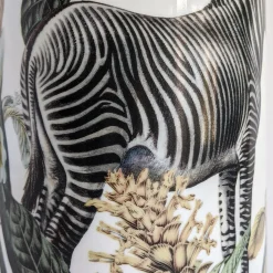 Grand Tour by Vito Nesta Animalia Vaso cilindrico in porcellana con zebra><noscript><img width=