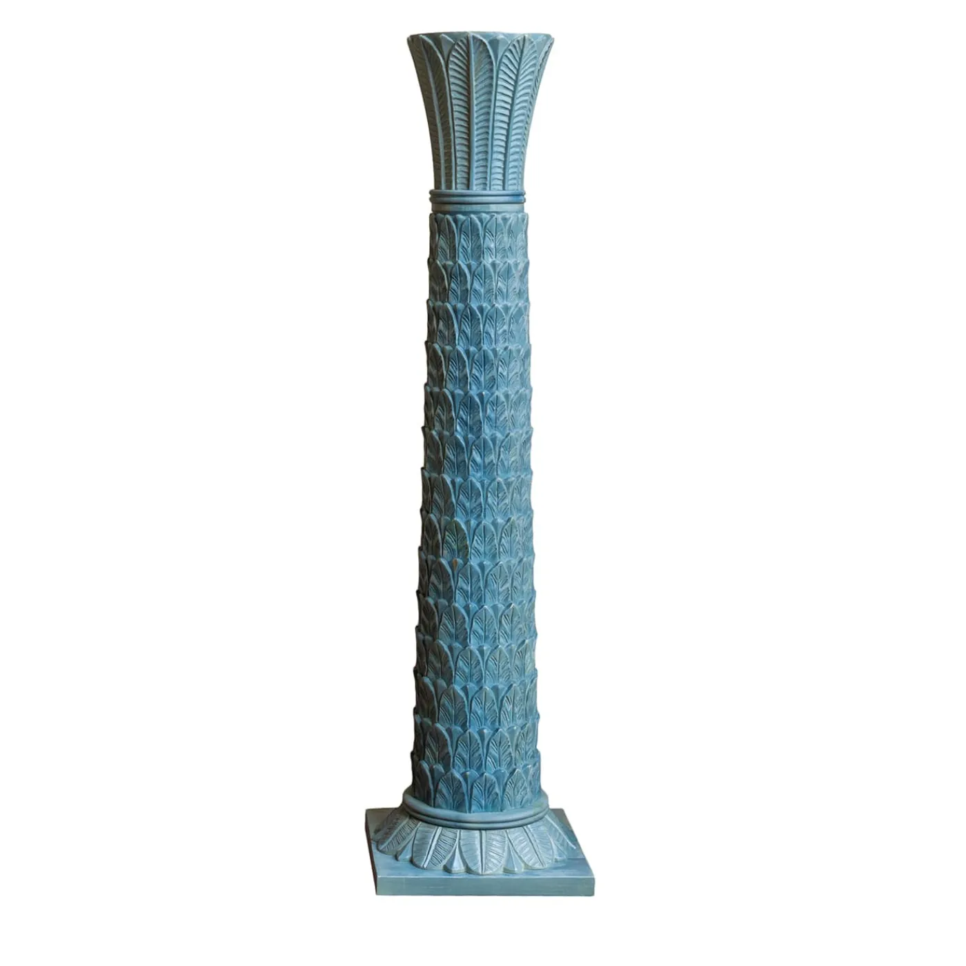 Pietrachiara Anne Colonna decorativa azzurra> Sculture Decorative