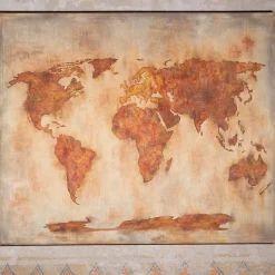 Stefano Gerini Arazzo Mappamondo> Pannelli Decorativi