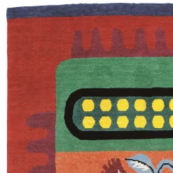 Memphis Arazzo NDP2 di Nathalie Du Pasquier - Post Design> Tappeti E Moquette