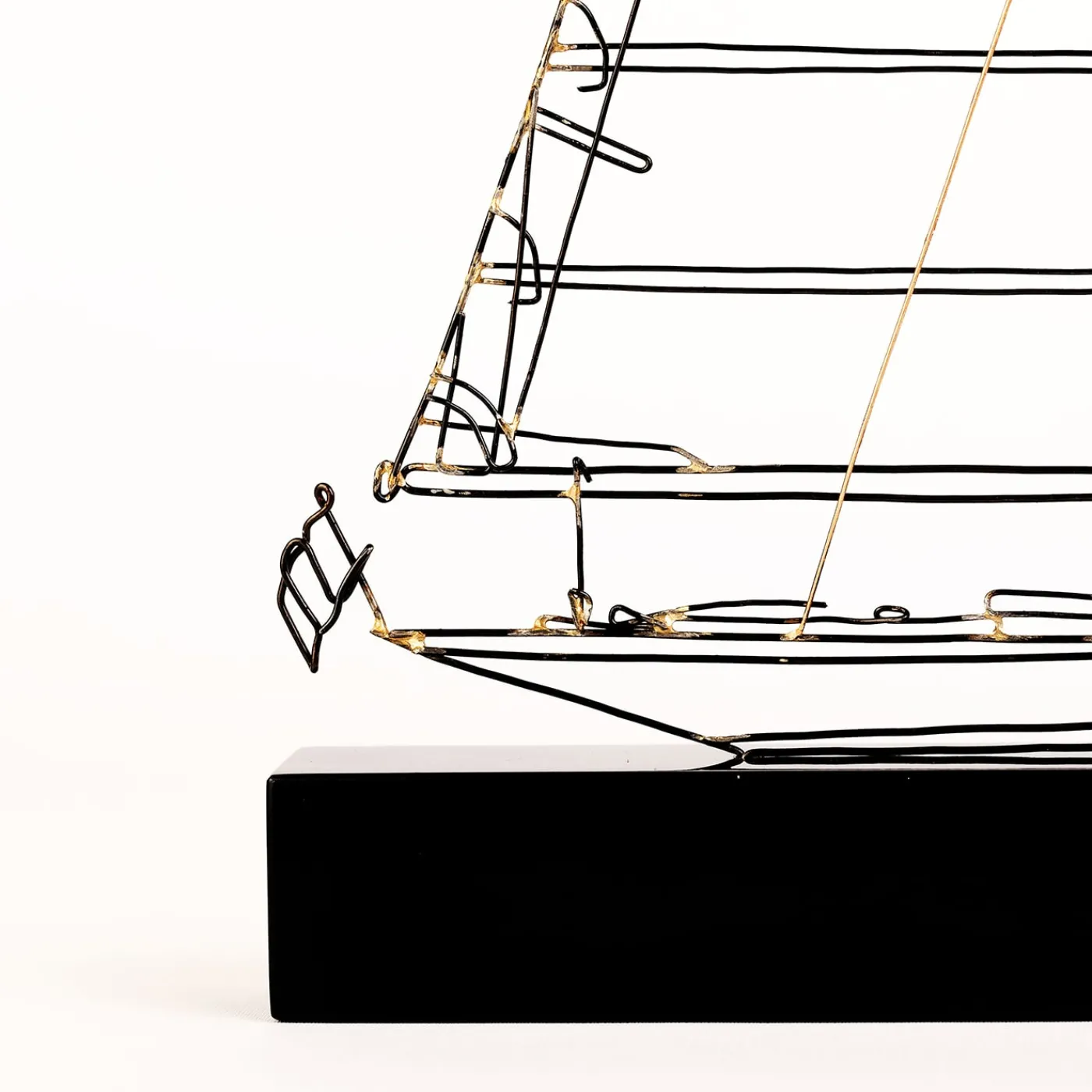 Profilo Barca a vela Saint Tropez in metallo> Statuine