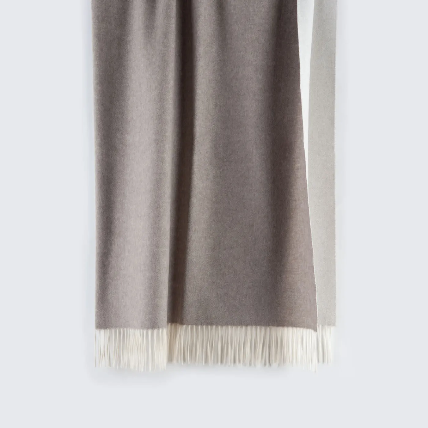 Masserano Cashmere Biella60 Coperta grigio tortora> Coperte