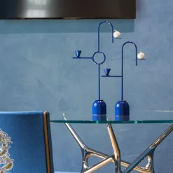 Cappellini Blue Candleholder #1 di Thomas Dariel><noscript><img width=