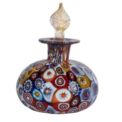 Officine di Murano 1295 Bottcamp Bottiglia Murrina Multicolore> Arredo Bagno