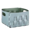 ADJ Style Bottega Sky Blue Small All Purpose Basket di E. Borovkova> Ceste