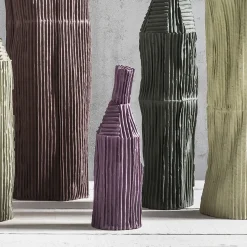 Paola Paronetto Bottiglia Decorativa Cartoccio C13/Lavanda chiaro> Bottiglie Decorative