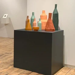 Paola Paronetto Bottiglia Decorativa Corteccia C3/Menta><noscript><img width=