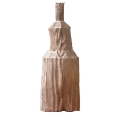 Paola Paronetto Bottiglia Decorativa Fide Cartoccio C12/Rosa Antico> Bottiglie Decorative