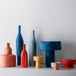 Paola Paronetto Bottiglia decorativa Fide Corteccia B8/Pesca><noscript><img width=