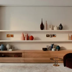 Paola Paronetto Bottiglia decorativa Fide Corteccia B8/Pesca><noscript><img width=