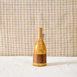 Emanuele Pantanella Design Bottiglia decorativa in legno Astoria in edizione limitata #4> Bottiglie Decorative