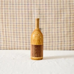 Emanuele Pantanella Design Bottiglia decorativa in legno edizione limitata Barolo #18> Bottiglie Decorative