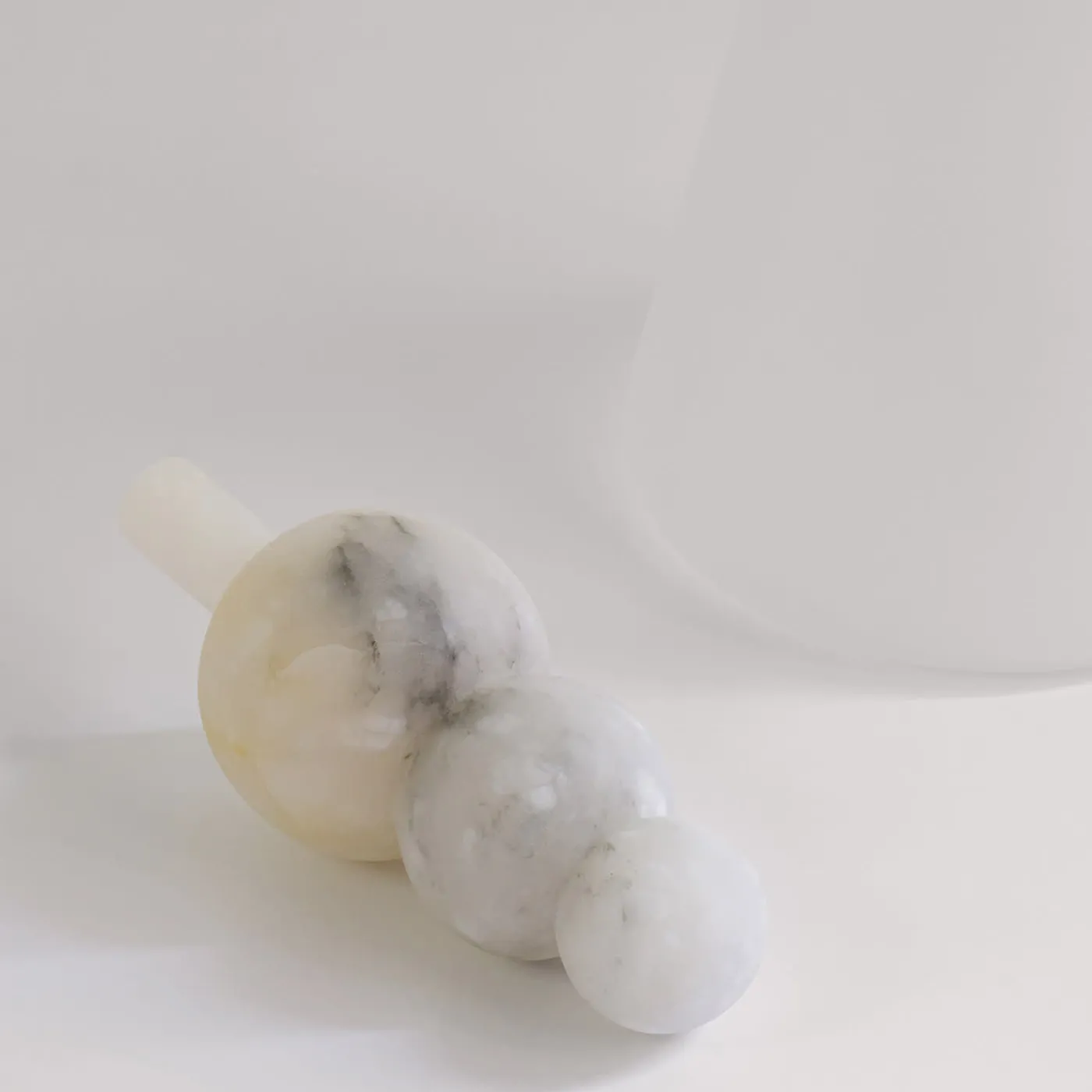 Edizione Limitata by Simone Fanciullacci Bottiglia Decorativa Kite V1 In Vetro E Alabastro> Bottiglie Decorative