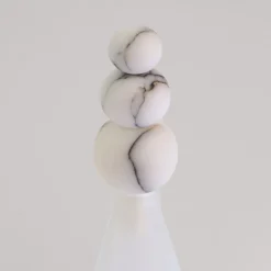 Edizione Limitata by Simone Fanciullacci Bottiglia Decorativa Kite V3 In Vetro E Alabastro> Bottiglie Decorative