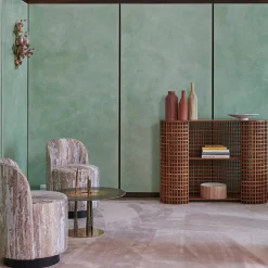 Paola Paronetto Bottiglia Decorativa Liscia C10/Terracotta Scura><noscript><img width=