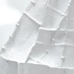 Paola Paronetto Bottiglia Fide Corteccia in Ceramica Bianca><noscript><img width=