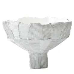 Paola Paronetto Bowl Anemone Cartoccio bianca> Centrotavola