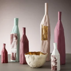 Paola Paronetto Bowl Corteccia B17/sabbia e oro> Centrotavola