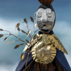 Antonio Aricò Burattino di legno Nirù><noscript><img width=