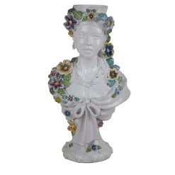 Alessandro Iudici Busto di primavera in ceramica> Statuine