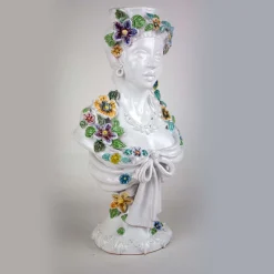 Alessandro Iudici Busto di primavera in ceramica> Statuine