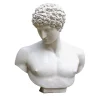 Galleria Romanelli Busto in gesso di Antinoo> Sculture Decorative