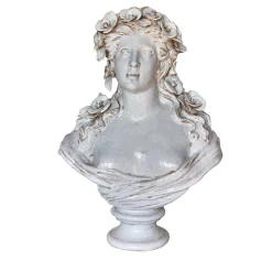 Ceramiche Ceccarelli Busto rinascimentale di primavera> Statuine