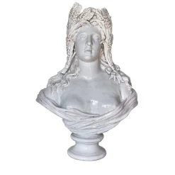 Ceramiche Ceccarelli Busto rinascimentale estivo> Statuine