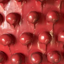 Ceramiche Ceccarelli Cachepot rosso strutturato><noscript><img width=