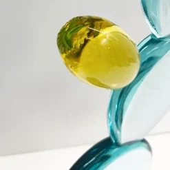 Ghirò Studio Cactus con scultura di fiori> Sculture Decorative