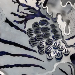 altreforme Caelum Contingo Blu Di Prussia Scultura da parete di Matteo Cibic><noscript><img width=