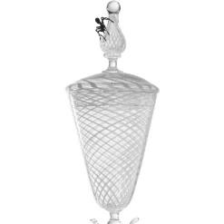 Simone Crestani Calice scultoreo in vetro Vanità><noscript><img width=